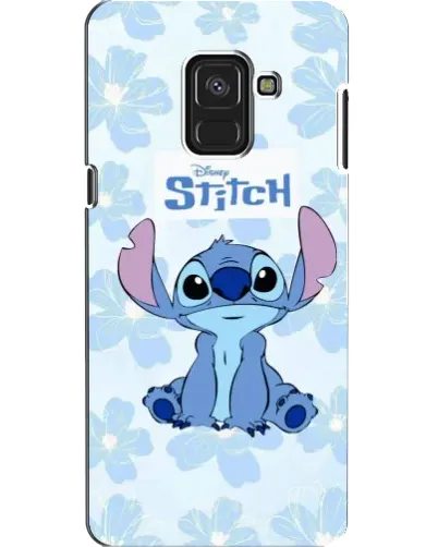 Чохол для Samsung Galaxy A8 2018 (A530F) з картинкою «Stitch серед квітів» Чохол для Samsung Galaxy A8 2018 (A530F) з картинкою «Stitch серед квітів»