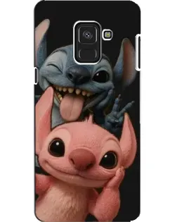 Чохол для Samsung Galaxy A8 2018 (A530F) з картинкою «Стіч та Ангел»