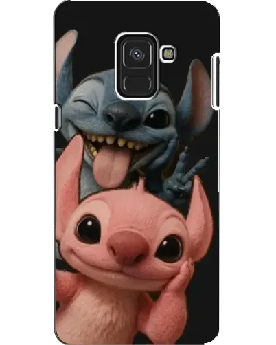 Чехол для Samsung Galaxy A8 2018 (A530F) с картинкой «Стич и Ангел» Чехол для Samsung Galaxy A8 2018 (A530F) с картинкой «Стич и Ангел»