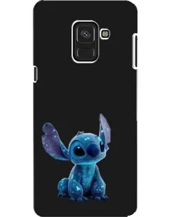 Чохол для Samsung Galaxy A8 2018 (A530F) з картинкою «Стіч на чорному»