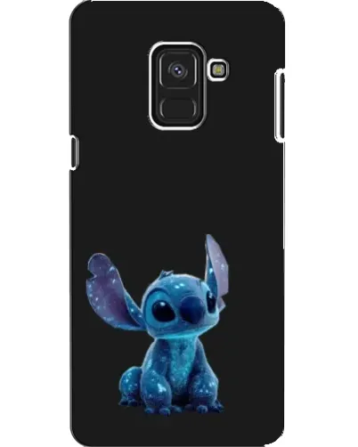 Чехол для Samsung Galaxy A8 2018 (A530F) с картинкой «Стич на черном» Чехол для Samsung Galaxy A8 2018 (A530F) с картинкой «Стич на черном»