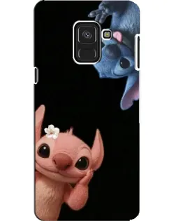 Чохол для Samsung Galaxy A8 2018 (A530F) з картинкою «Фіолетовий туман троянд»