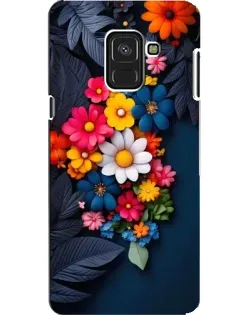 Чохол для Samsung Galaxy A8 2018 (A530F) з картинкою «Квіткова феєрія» Чохол для Samsung Galaxy A8 2018 (A530F) з картинкою «Квіткова феєрія»