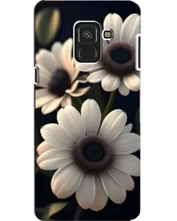 Чохол для Samsung Galaxy A8 2018 (A530F) з картинкою «Білі маргаритки макро» Чохол для Samsung Galaxy A8 2018 (A530F) з картинкою «Білі маргаритки макро»