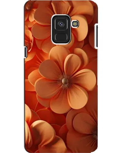 Чехол для Samsung Galaxy A8 2018 (A530F) с картинкой «Оранжевый макро цветок» Чехол для Samsung Galaxy A8 2018 (A530F) с картинкой «Оранжевый макро цветок»