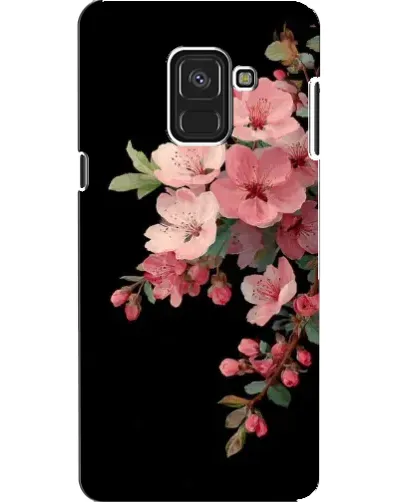 Чехол для Samsung Galaxy A8 2018 (A530F) с картинкой «Розовая ветка сакуры» Чехол для Samsung Galaxy A8 2018 (A530F) с картинкой «Розовая ветка сакуры»