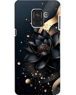 Чохол для Samsung Galaxy A8 2018 (A530F) з картинкою «Чорний лотос» Чохол для Samsung Galaxy A8 2018 (A530F) з картинкою «Чорний лотос»