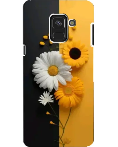 Чехол для Samsung Galaxy A8 2018 (A530F) с картинкой «Подсолнух и ромашка» Чехол для Samsung Galaxy A8 2018 (A530F) с картинкой «Подсолнух и ромашка»