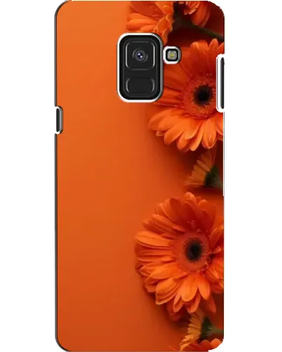 Чехол для Samsung Galaxy A8 2018 (A530F) с картинкой «Оранжевые герберы» Чехол для Samsung Galaxy A8 2018 (A530F) с картинкой «Оранжевые герберы»