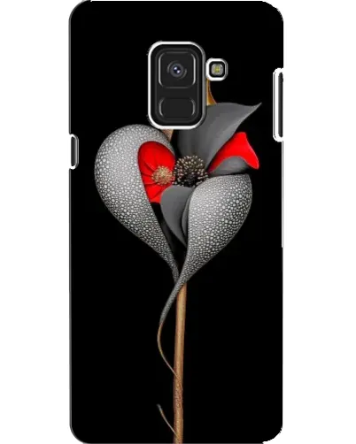 Чехол для Samsung Galaxy A8 2018 (A530F) с картинкой «Серебряный фантазийный цветок» Чехол для Samsung Galaxy A8 2018 (A530F) с картинкой «Серебряный фантазийный цветок»