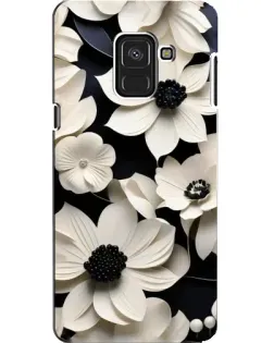Чохол для Samsung Galaxy A8 2018 (A530F) з картинкою «Об'ємні білі квіти» Чохол для Samsung Galaxy A8 2018 (A530F) з картинкою «Об'ємні білі квіти»