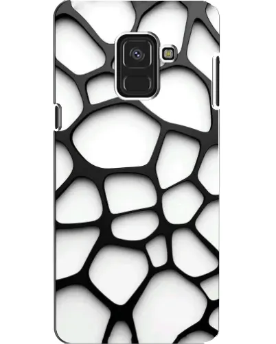 Чохол для Samsung Galaxy A8 2018 (A530F) з картинкою «Біла об'ємна сітка» Чохол для Samsung Galaxy A8 2018 (A530F) з картинкою «Біла об'ємна сітка»