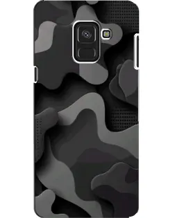 Чохол для Samsung Galaxy A8 2018 (A530F) з картинкою «Темний абстрактний камуфляж» Чохол для Samsung Galaxy A8 2018 (A530F) з картинкою «Темний абстрактний камуфляж»