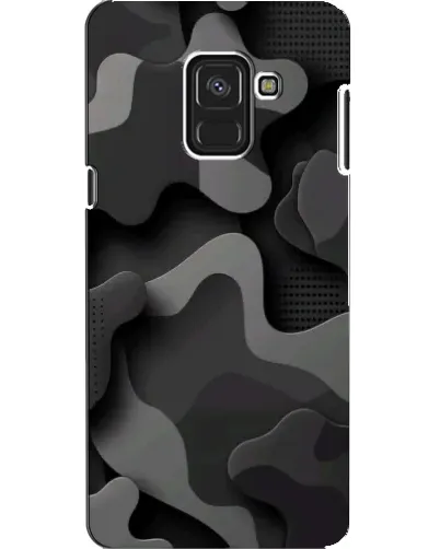 Чохол для Samsung Galaxy A8 2018 (A530F) з картинкою «Темний абстрактний камуфляж» Чохол для Samsung Galaxy A8 2018 (A530F) з картинкою «Темний абстрактний камуфляж»