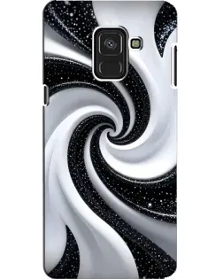 Чохол для Samsung Galaxy A8 2018 (A530F) з картинкою «Чорно-біла спіраль» Чохол для Samsung Galaxy A8 2018 (A530F) з картинкою «Чорно-біла спіраль»