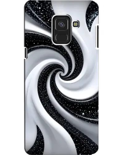 Чохол для Samsung Galaxy A8 2018 (A530F) з картинкою «Чорно-біла спіраль» Чохол для Samsung Galaxy A8 2018 (A530F) з картинкою «Чорно-біла спіраль»