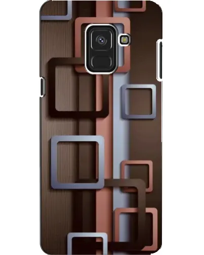 Чохол для Samsung Galaxy A8 2018 (A530F) з картинкою «Коричневі об'ємні квадрати» Чохол для Samsung Galaxy A8 2018 (A530F) з картинкою «Коричневі об'ємні квадрати»