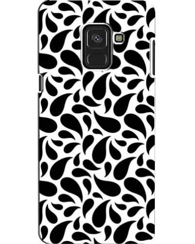 Чохол для Samsung Galaxy A8 2018 (A530F) з картинкою «Контрастні чорні краплі» Чохол для Samsung Galaxy A8 2018 (A530F) з картинкою «Контрастні чорні краплі»