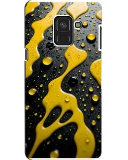 Чохол для Samsung Galaxy A8 2018 (A530F) з картинкою «Рідке жовте золото»