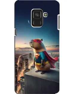 Чехол для Samsung Galaxy A8 2018 (A530F) с картинкой «Капи-мен супергерой» Чехол для Samsung Galaxy A8 2018 (A530F) с картинкой «Капи-мен супергерой»