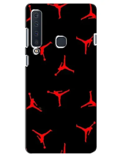 Чехол для Samsung Galaxy A9 2018 (A920) с картинкой «Jordan Red Pattern»