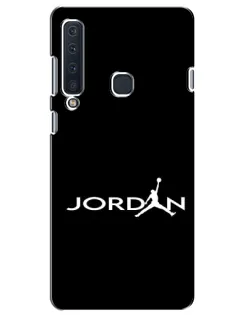 Чехол для Samsung Galaxy A9 2018 (A920) с картинкой «Jordan White Logo»