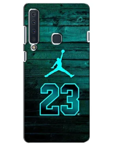 Чехол для Samsung Galaxy A9 2018 (A920) с картинкой «Jordan Cyan 23»