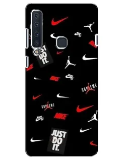 Чехол для Samsung Galaxy A9 2018 (A920) с картинкой «Nike Mix Pattern»