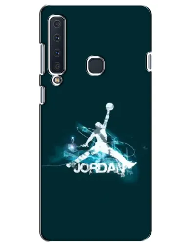 Чехол для Samsung Galaxy A9 2018 (A920) с картинкой «Jordan Blue Fire»