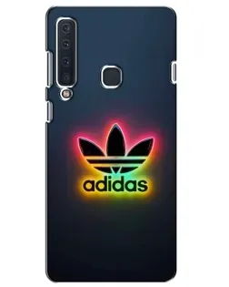Чехол для Samsung Galaxy A9 2018 (A920) с картинкой «Неоновый Adidas»