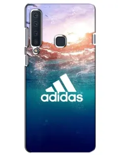 Чехол для Samsung Galaxy A9 2018 (A920) с картинкой «Океанская глубина адидас»