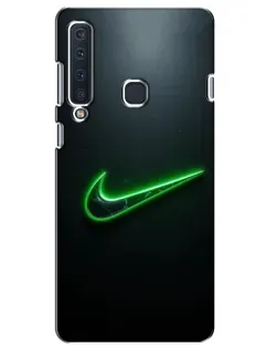 Чохол для Samsung Galaxy A9 2018 (A920) з картинкою «Неоновий контур Nike»