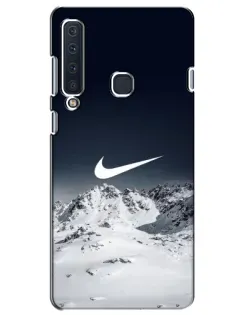 Чехол для Samsung Galaxy A9 2018 (A920) с картинкой «Nike — зимние горы»
