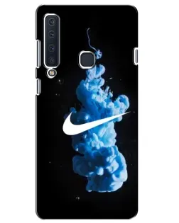 Чехол для Samsung Galaxy A9 2018 (A920) с картинкой «Nike и синий дым»