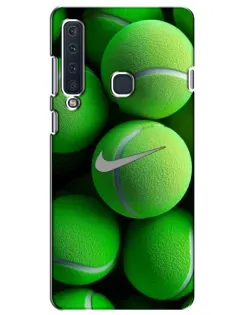 Чехол для Samsung Galaxy A9 2018 (A920) с картинкой «Теннисные мячи Найк»