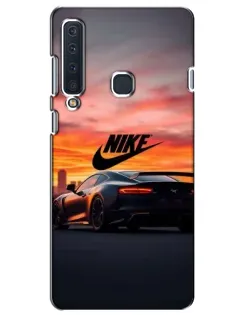 Чехол для Samsung Galaxy A9 2018 (A920) с картинкой «Nike и суперкар»