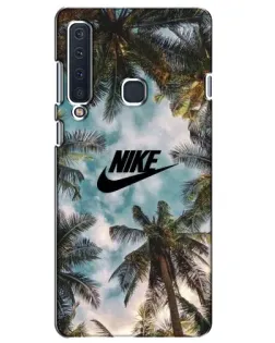 Чохол для Samsung Galaxy A9 2018 (A920) з картинкою «Тропічний принт Nike»