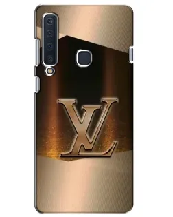 Чехол для Samsung Galaxy A9 2018 (A920) с картинкой «LV — золотое сияние»