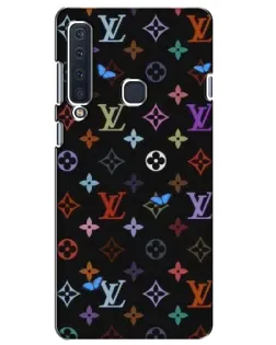 Чехол для Samsung Galaxy A9 2018 (A920) с картинкой «Цветная монограмма LV»