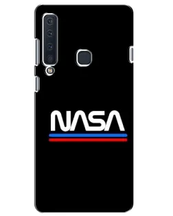 Чехол для Samsung Galaxy A9 2018 (A920) с картинкой «NASA — классика Red Blue» Чехол для Samsung Galaxy A9 2018 (A920) с картинкой «NASA — классика Red Blue»