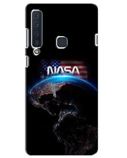 Чехол для Samsung Galaxy A9 2018 (A920) с картинкой «Земля из космоса NASA»