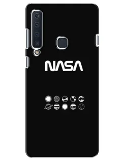 Чехол для Samsung Galaxy A9 2018 (A920) с картинкой «NASA — технический принт»