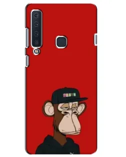 Чехол для Samsung Galaxy A9 2018 (A920) с картинкой «Bored Ape — красный фон» Чехол для Samsung Galaxy A9 2018 (A920) с картинкой «Bored Ape — красный фон»