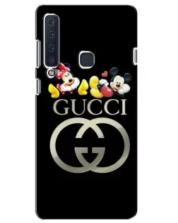 Чехол для Samsung Galaxy A9 2018 (A920) с картинкой «Gucci — герои Disney»
