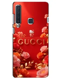 Чехол для Samsung Galaxy A9 2018 (A920) с картинкой «Gucci — золотой сад»