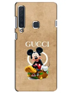 Чехол для Samsung Galaxy A9 2018 (A920) с картинкой «Микки Маус Gucci — крафт»