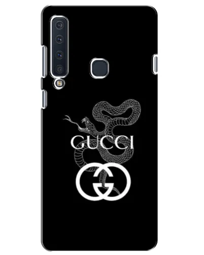 Чехол для Samsung Galaxy A9 2018 (A920) с картинкой «Gucci — серебряная змея» Чехол для Samsung Galaxy A9 2018 (A920) с картинкой «Gucci — серебряная змея»