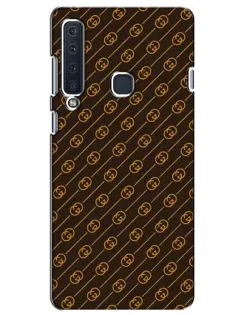 Чехол для Samsung Galaxy A9 2018 (A920) с картинкой «Gucci — золотые диагонали»