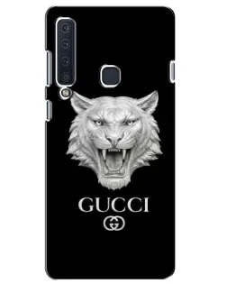Чехол для Samsung Galaxy A9 2018 (A920) с картинкой «Gucci — серебряный лев»