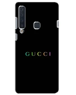 Чехол для Samsung Galaxy A9 2018 (A920) с картинкой «Gucci — неоновый минимализм»